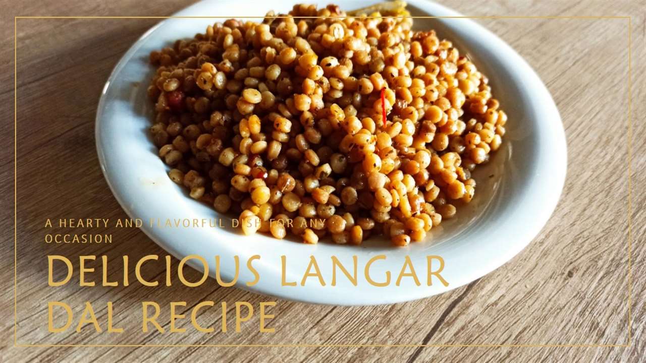 Langar Dal Recipe